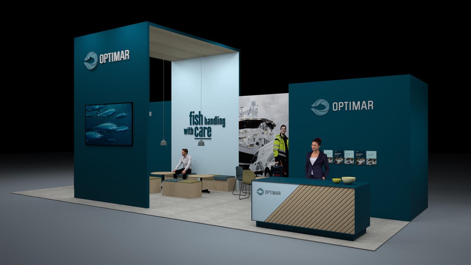 Optimar Icefish stand 