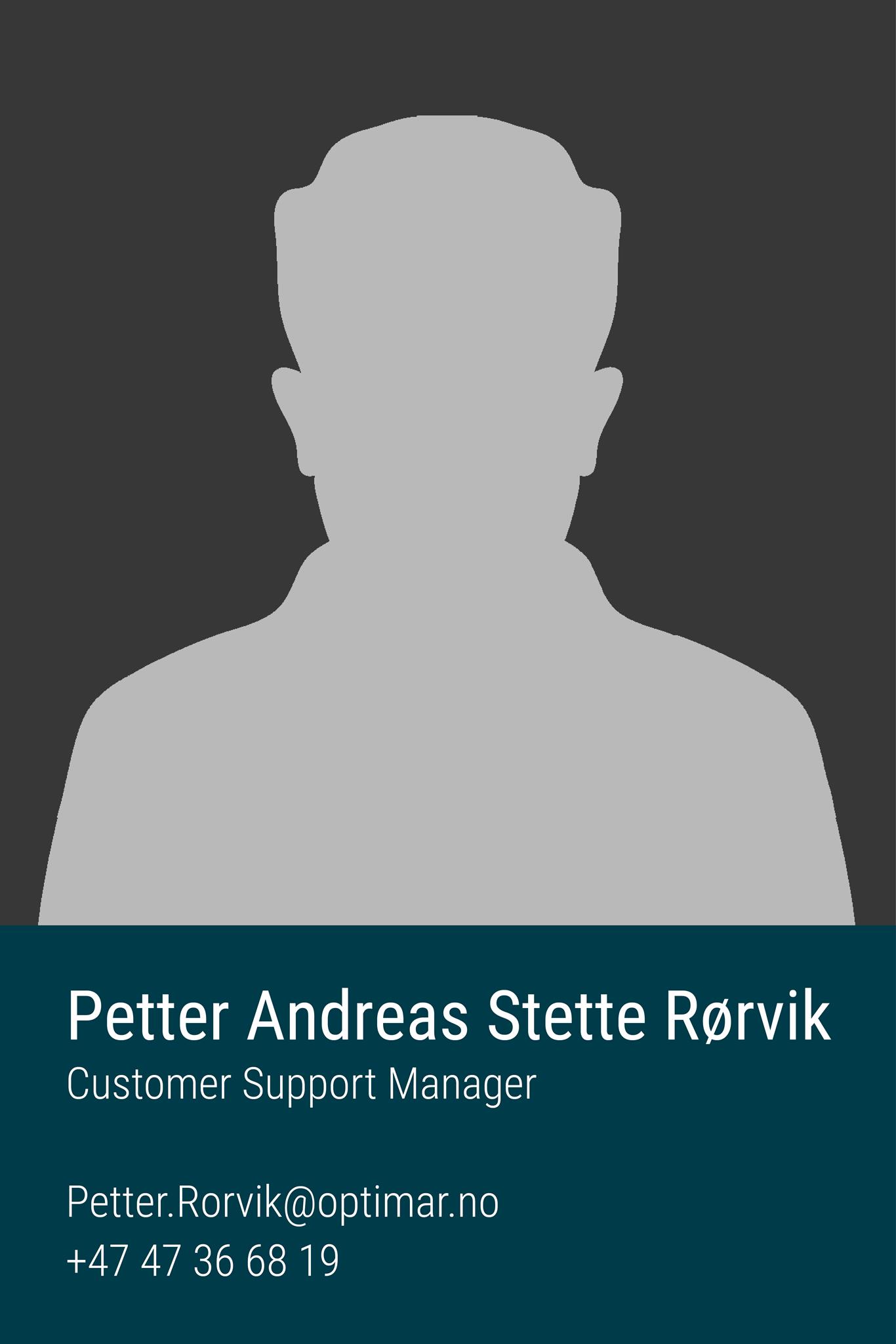 Petter Andreas Stette Rørvik Petter Andreas Stette Rørvik