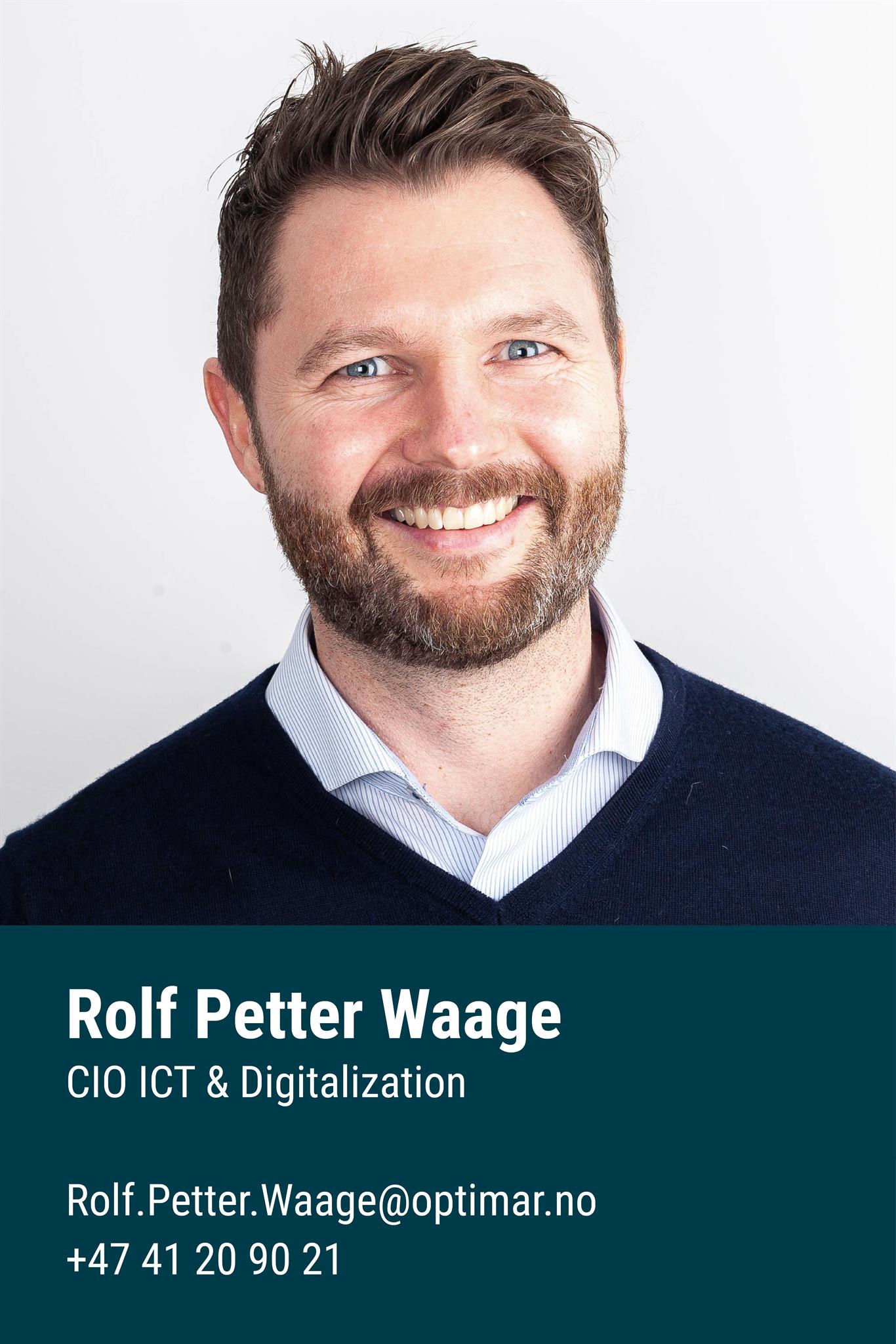 Rolf Petter Waage Rolf Petter Waage