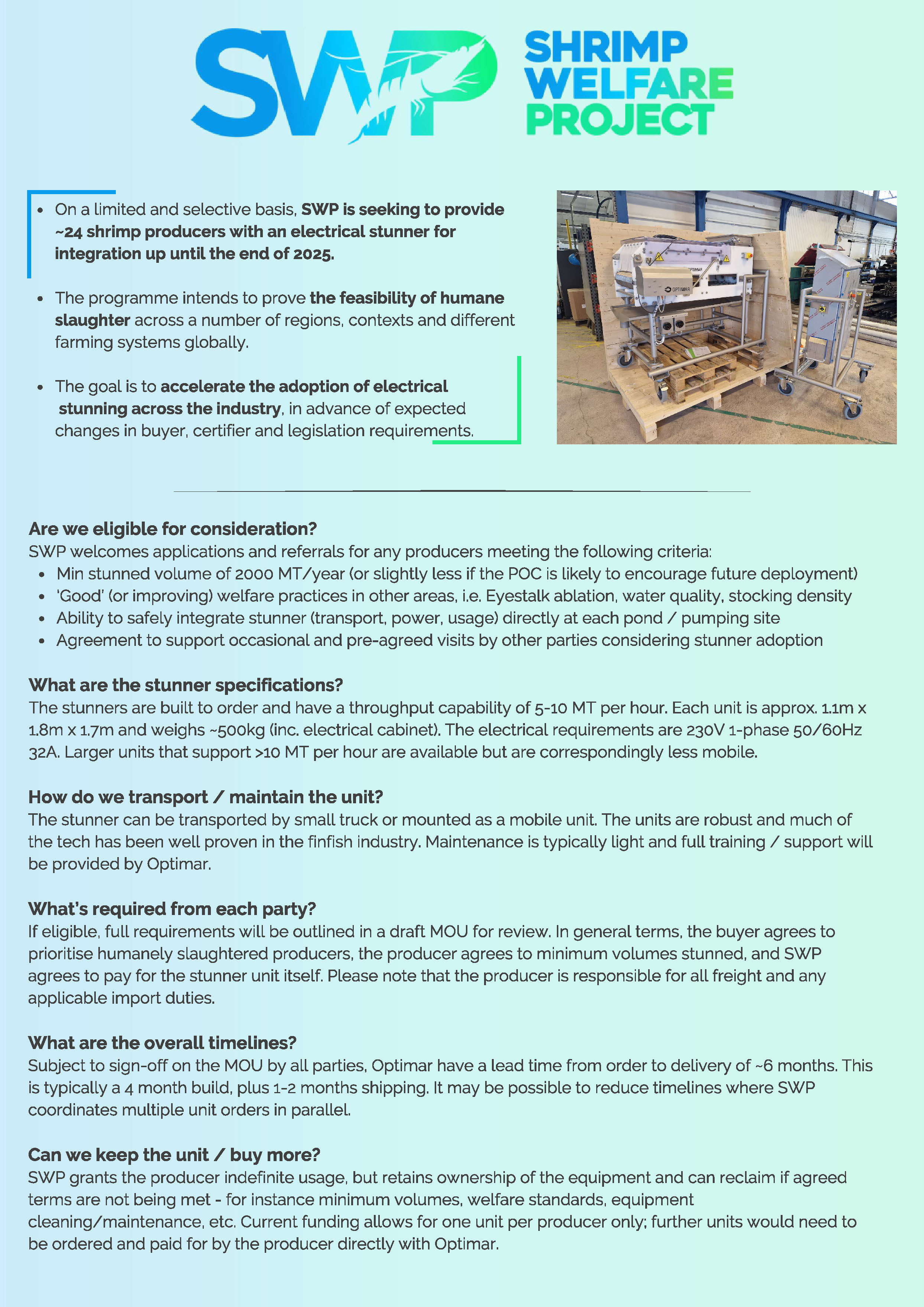SWP-Electrical Stunner Program