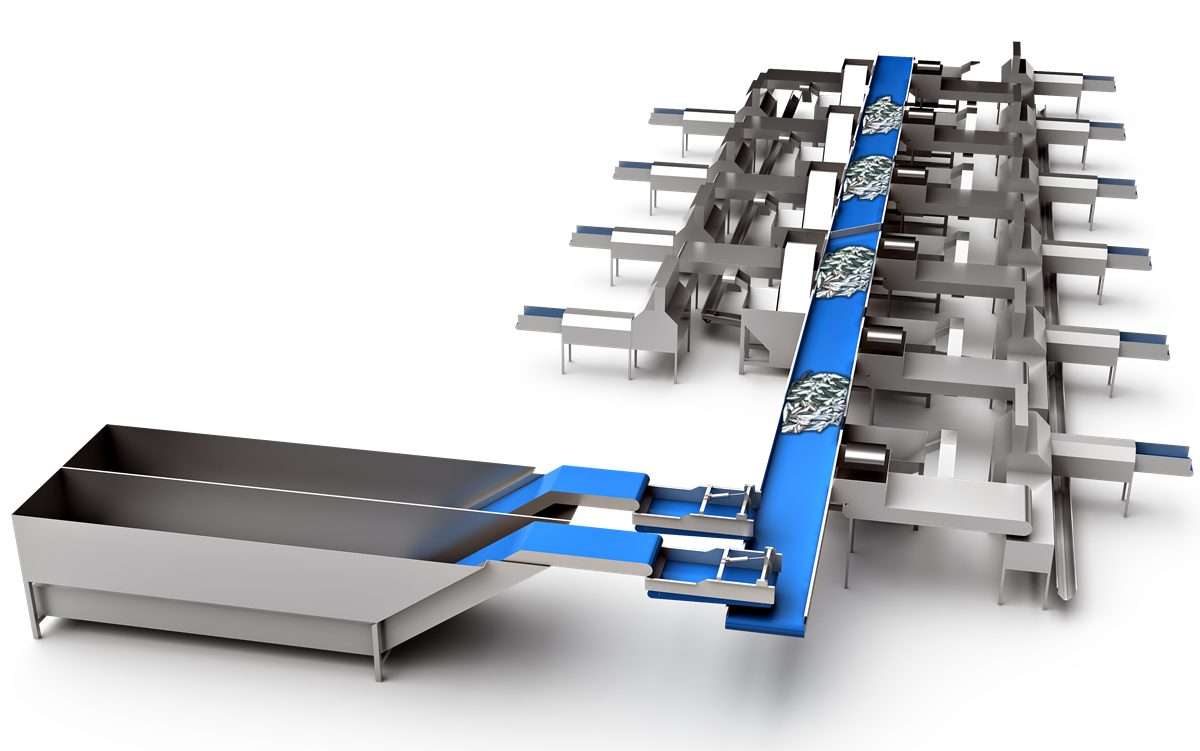 Optimar processing line Optimar processing line
