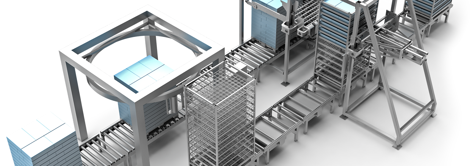 Rack palletizer Rack palletizer